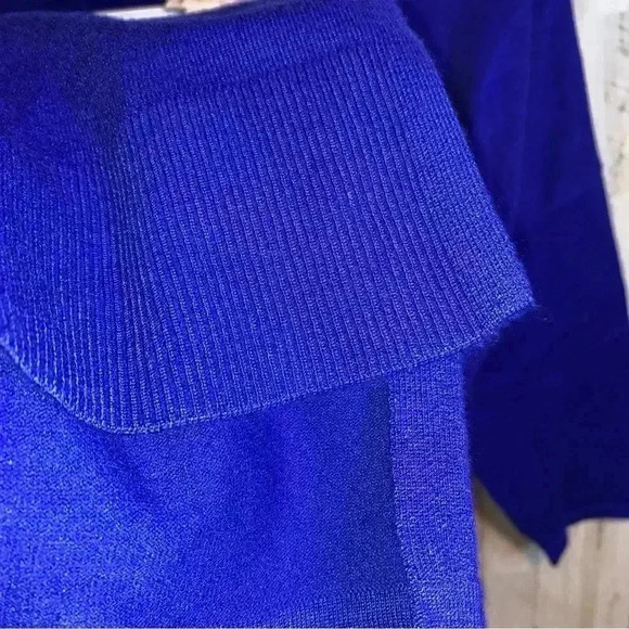 Cynthia Rowley Tunic Sweater Blue Pullover Size 1X - Picture 9 of 16